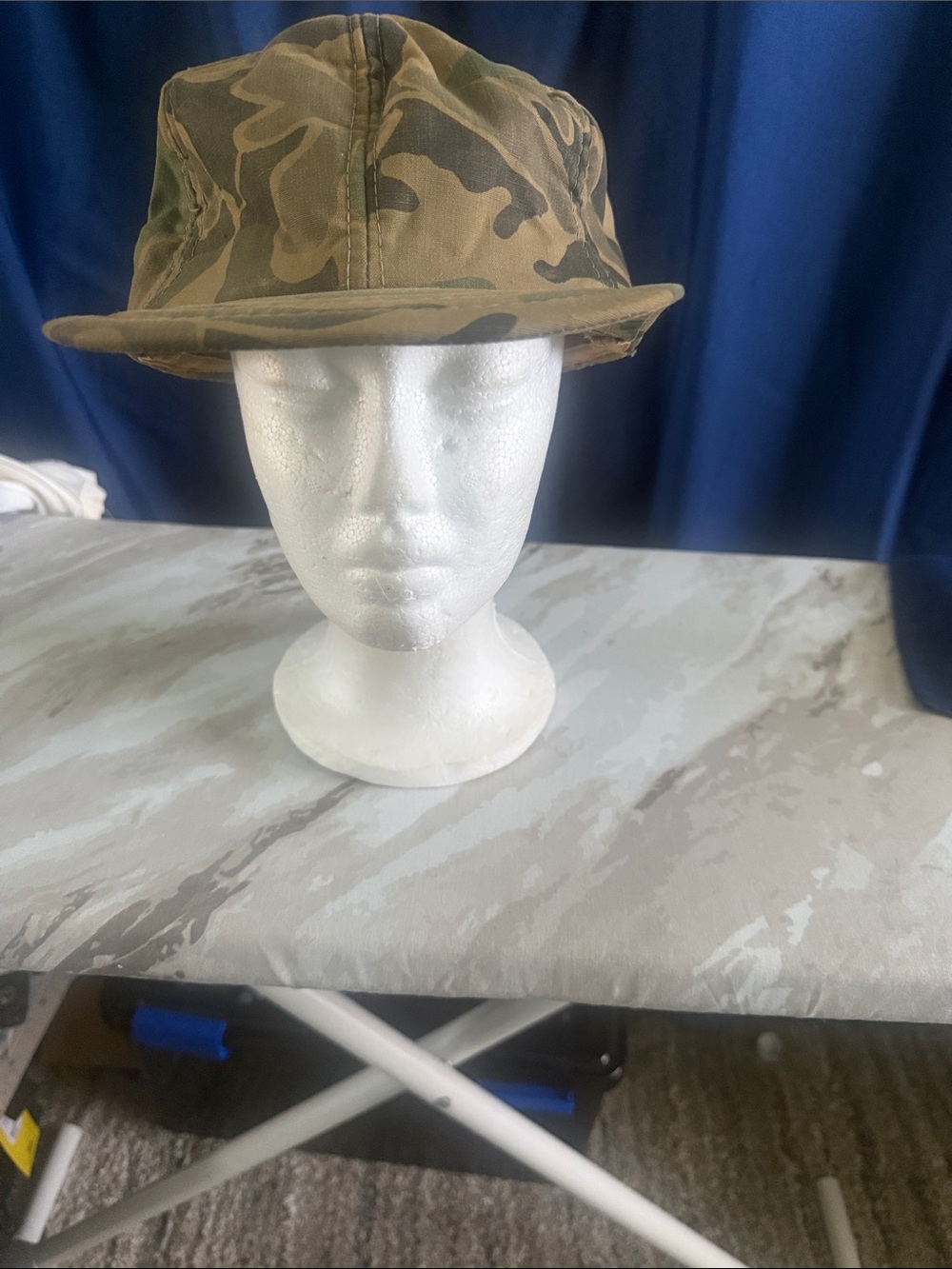Men's Camo Bucket Hat in Olive Green